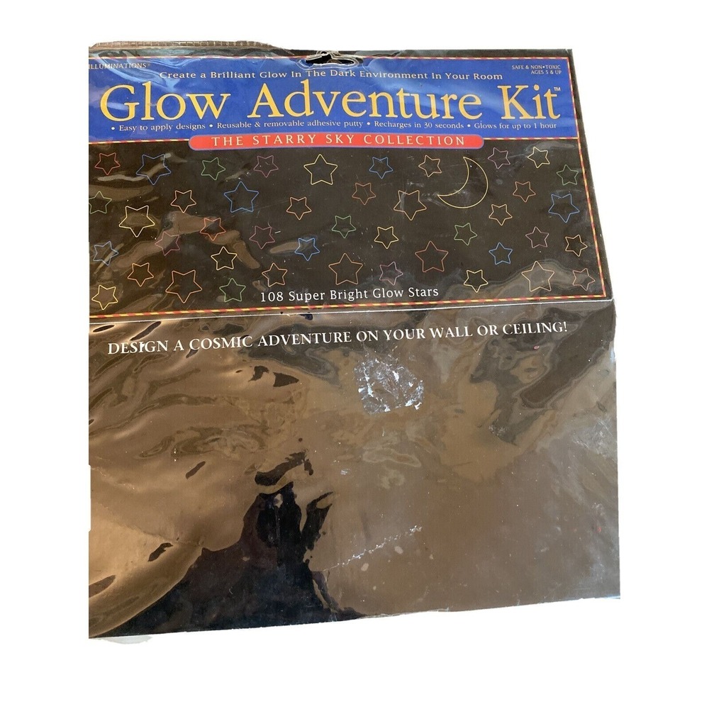Illuminations Glow Adventure Kit Starry Sky Sea Life‎ Stars Glow In The Dark